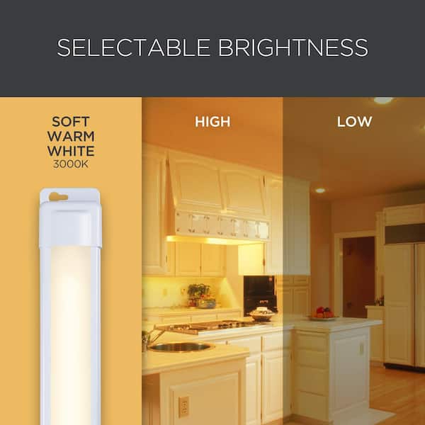 EZ Link Linkable Plug-in 24 in. LED White Under Cabinet Light