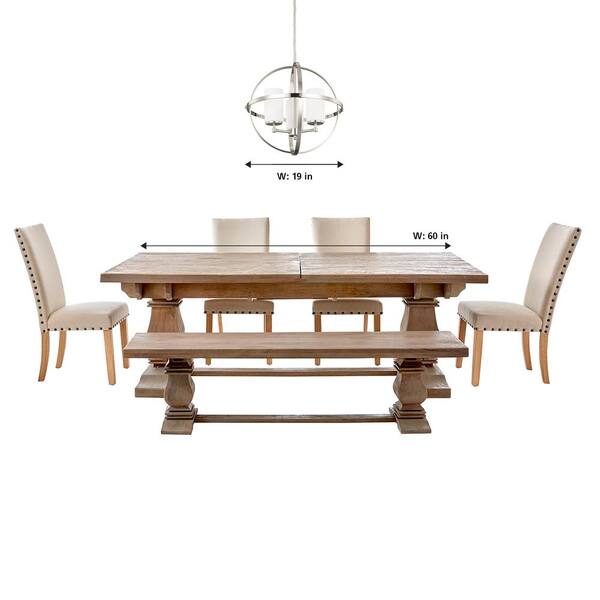 Alturas 3-Light Brushed Nickel Modern Dining Room Hanging Globe Chandelier with Etched White Glass