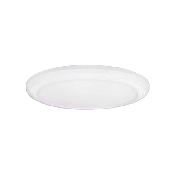 11.5-Watt White Integrated LED Ceiling Flush Mount