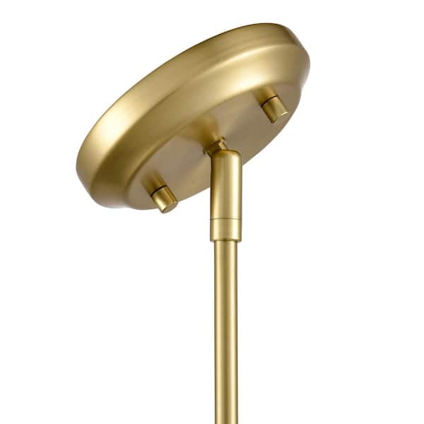 Bella 8-Light Brushed Brass Chandelier