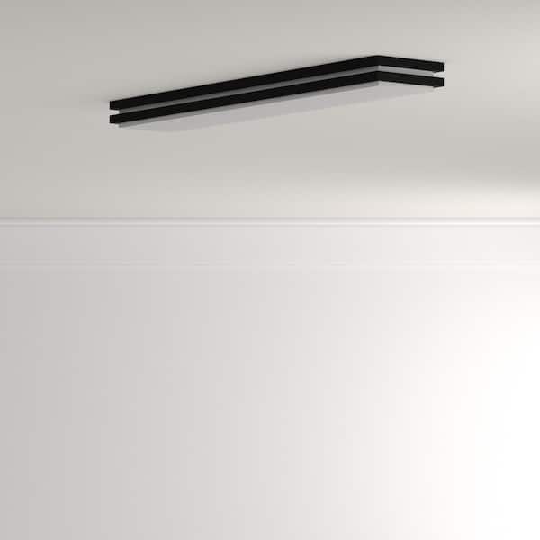 Saturn 4 ft. Bronze LED Linear Flush Mount