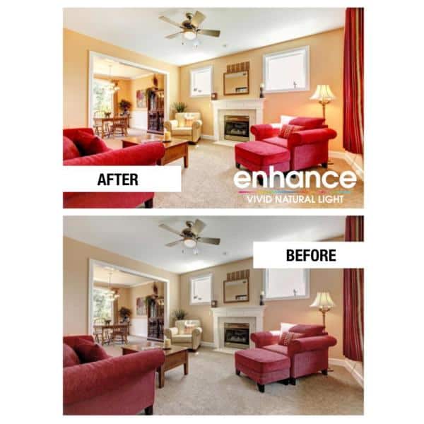 65-Watt Equivalent BR40 Dimmable CEC Title 20 Energy Star 90+ CRI E26 Flood LED Light Bulb, Soft White 2700K (12-Pack)