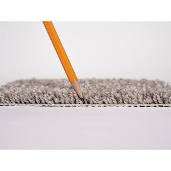 Wonder - Marvel - Gray 20 oz. SD Polyester Texture Installed Carpet