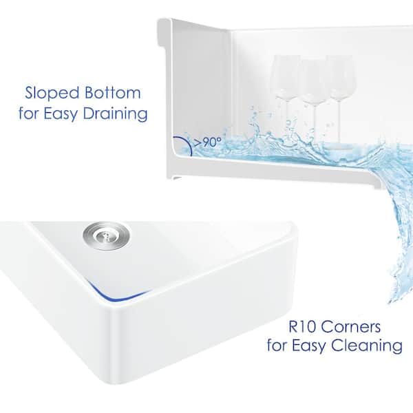 Denbigh Crisp White Fireclay 33 in. Double Bowl Farmhouse Apron Kitchen Sink with Bottom Grid