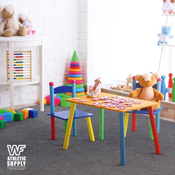 Gray Commercial/Residential 24 in. x 24 in. x 12 mm Interlocking Foam Carpet Texture Mats 24 sq. ft. (6 Tiles/Case)