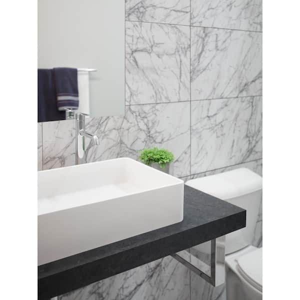 5 ft. x 12 ft. Laminate Sheet in Black Shalestone with Matte Finish