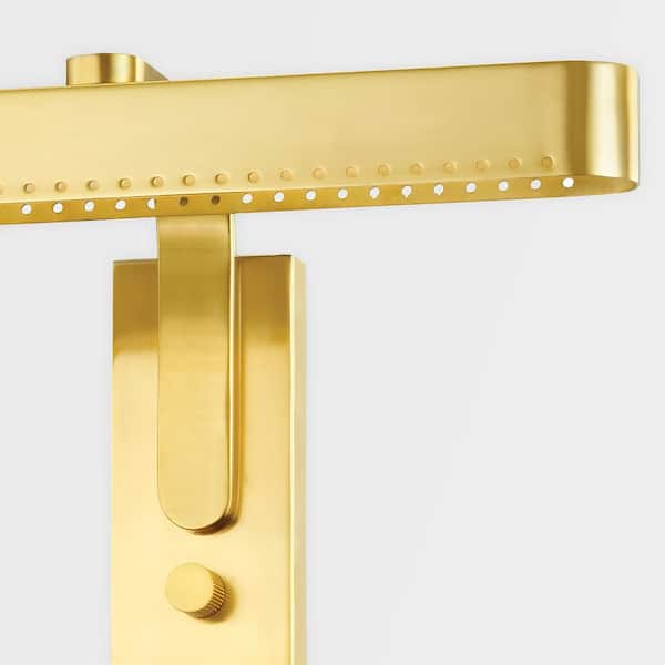 Julissa Aged Brass Picture Light