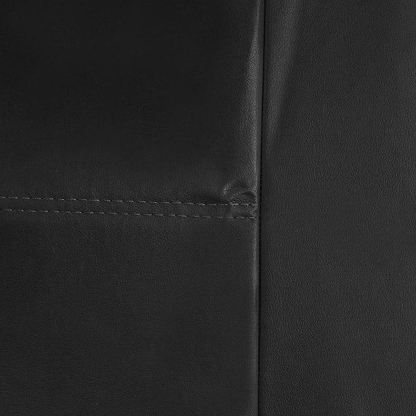 Premium PU Leather 47 in. x 23 in. x 1 in. Half Set Front Seat Covers