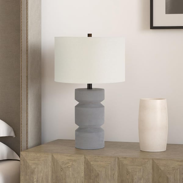 Reyna Table Lamp in Concrete