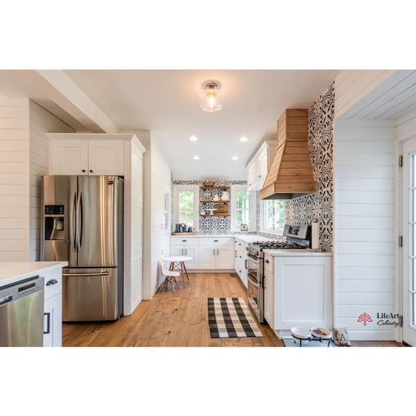 Anchester Assembled 6 in. x 34.5 in. x 24 in. Base Spice Drawer Cabinet in White