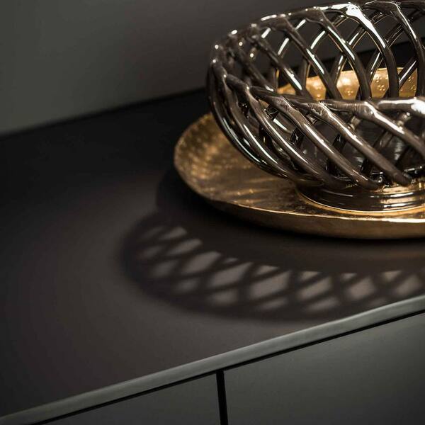 4 ft. x 10 ft. Laminate Sheet in Traceless Charcoal Velvet with Matte Finish