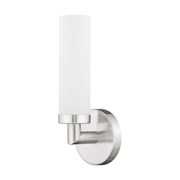 Aero 1 Light Brushed Nickel ADA Wall Sconce