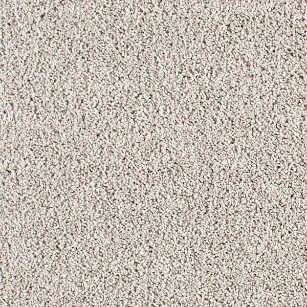 Huntcliff II Seagull Gray 39 oz. Triexta Texture Installed Carpet