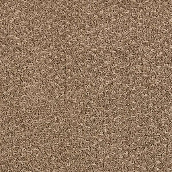 Katama II  - Timberline - Brown 30.7 oz. Triexta Pattern Installed Carpet