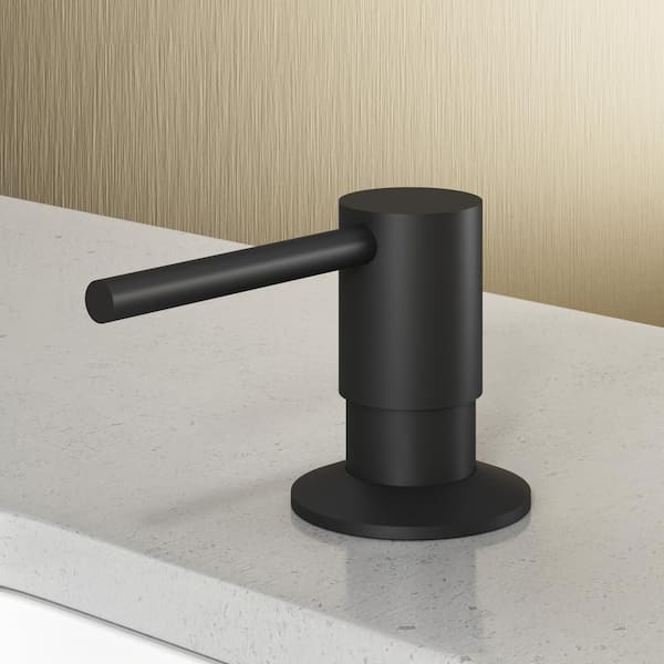 Bolton Kitchen Soap Dispenser in Matte Black