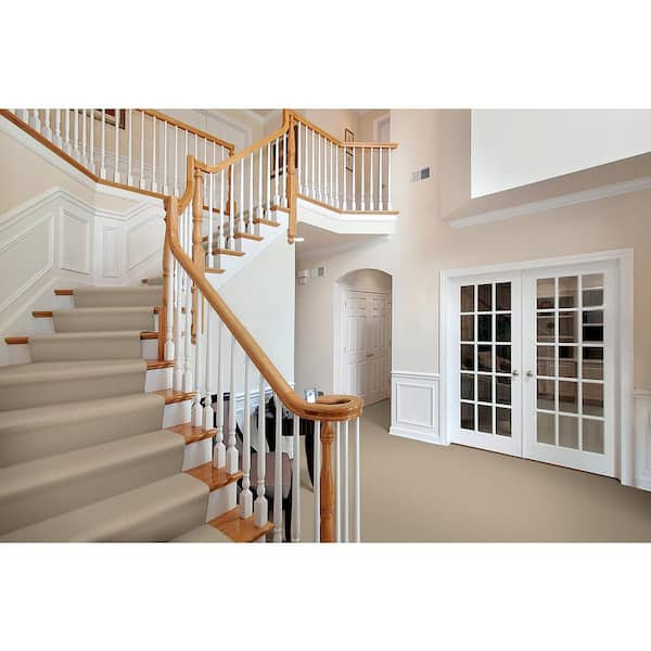 Calliope - Color Dew Drop - 33 oz SD Polyester Pattern Beige Installed Carpet