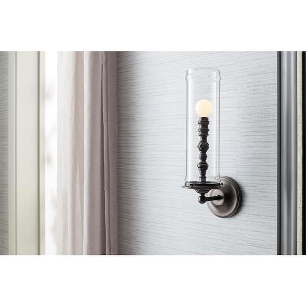 Damask 1-Light Oil Rubbed Bronze Sconce