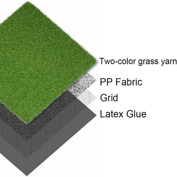 GOLF Putting Green 5 ft. x 8 ft. Green Artificial Grass Turf