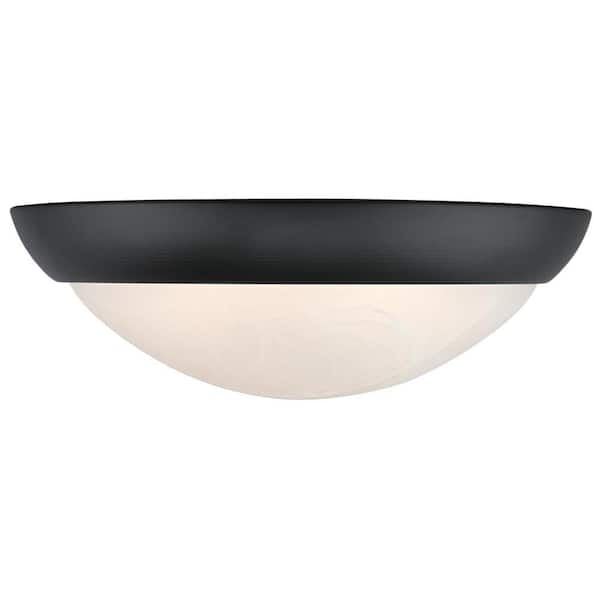 15-Watt Oil Rubbed Bronze Integrated ENERGY STAR LED Flush Mount