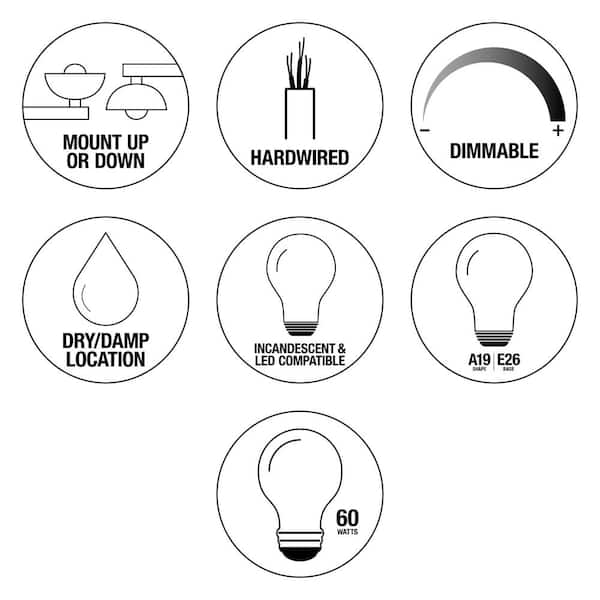 Cade 20.25 in. 3-Light Brushed Nickel Bathroom Vanity Light Fixture with Frosted Glass Shades