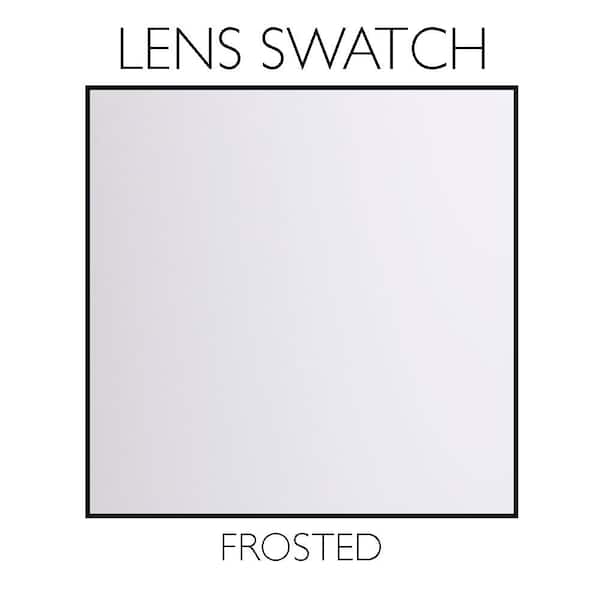 Travis 20-Watt Satin Nickel Integrated LED Flush Mount (2-Pack)