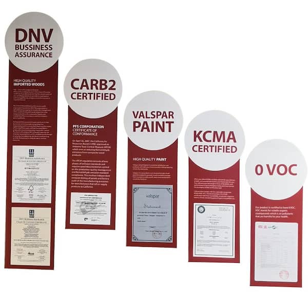 Anchester Assembled 6 in. x 34.5 in. x 24 in. Base Spice Drawer Cabinet in White