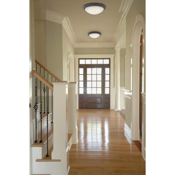 15-Watt Oil Rubbed Bronze Integrated ENERGY STAR LED Flush Mount