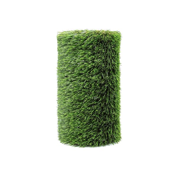 15 ft. W x Cut to Length Green and Tan Nylon Artificial Grass Turf