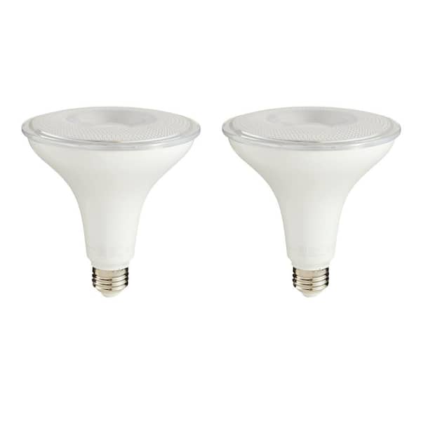 150-Watt Equivalent PAR38 Spot Light Energy Star Dimmable CEC LED Light Bulb Daylight (2-Pack)