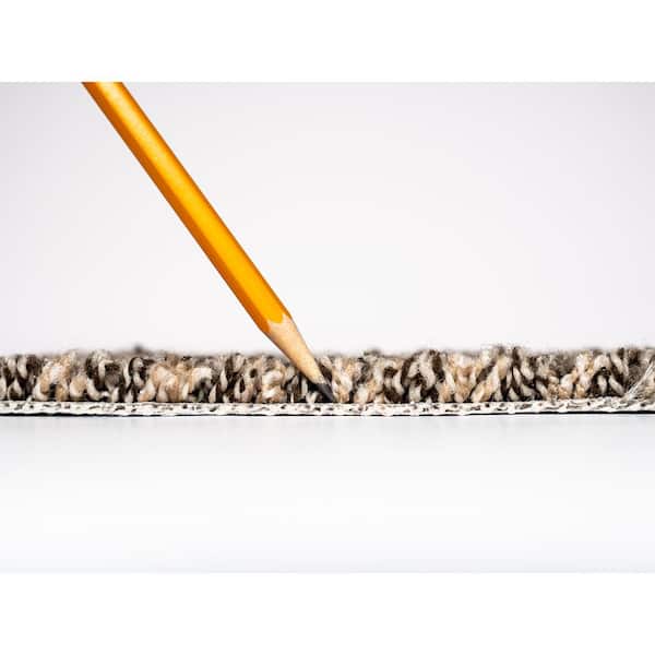 Promenade - Drive - Gray 24 oz. SD Polyester Texture Installed Carpet