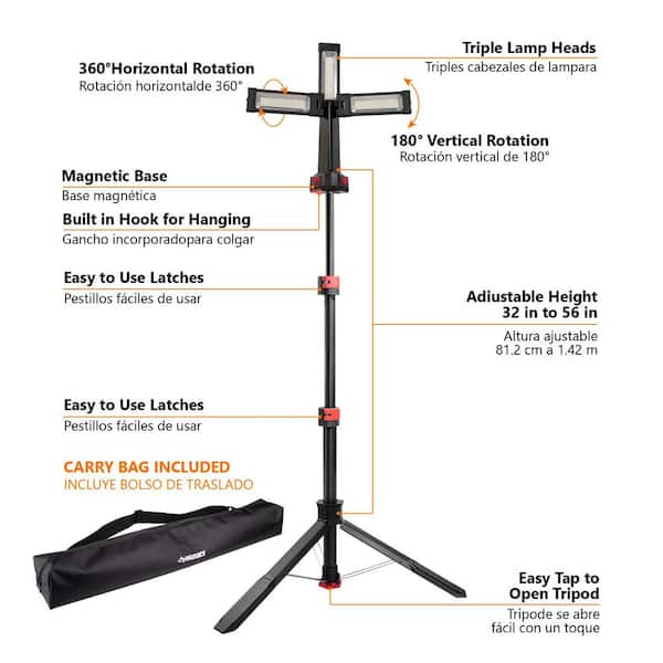 2200-Lumen Tripod
