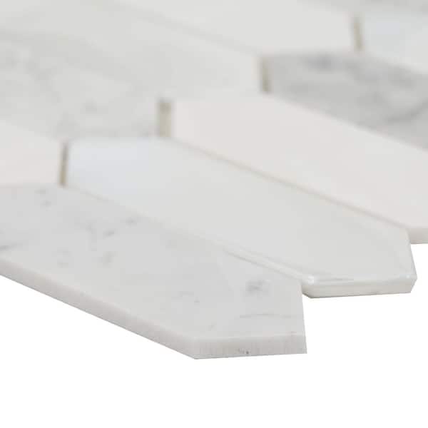 Cienega Springs 11 in. x 14.63 in. Mixed Glass Patterned Look Wall Tile (14.4 sq. ft./Case)