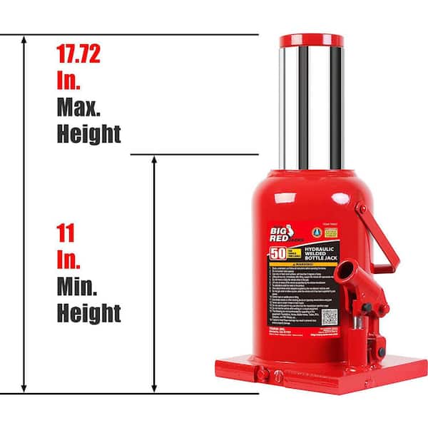 50-Ton Heavy-Duty Bottle Jack
