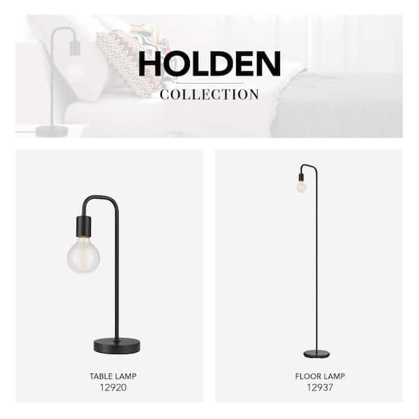 Holden 18 in. Black Table Lamp