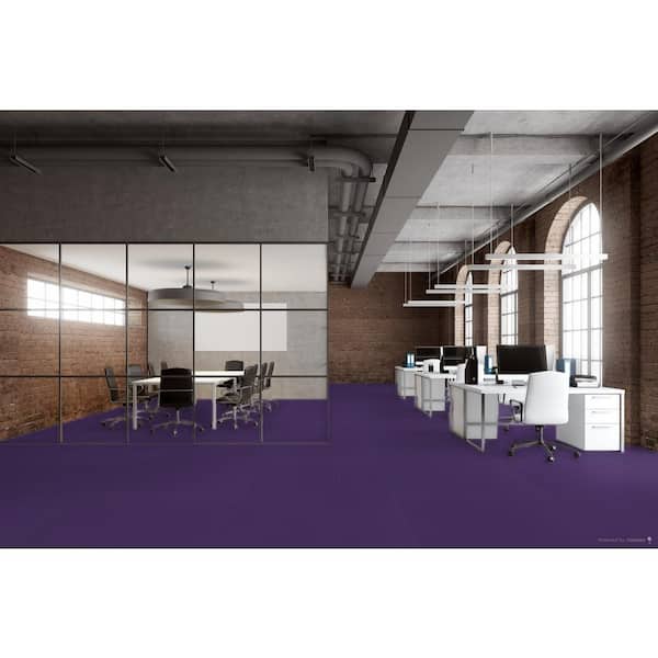 Fenney Garrett Residential/Commercial 24 in. x 24 in. Glue-Down Carpet Tile (18 Tiles/Case) (72 sq. ft.)