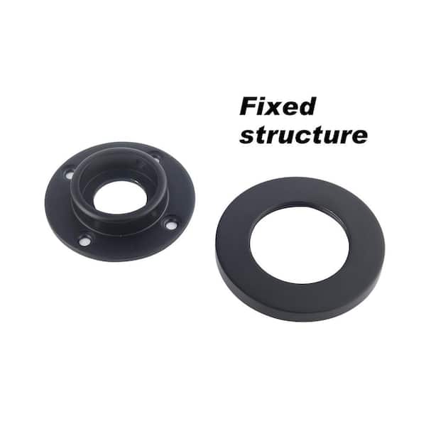 Farmhouse Double Handle Wall Mount Pot Filler with Solid Brass Instruction in Matte Black