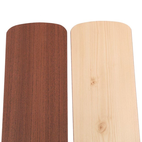 Lodge 52 in. LED Nutmeg Ceiling Fan with Light and Remote Control