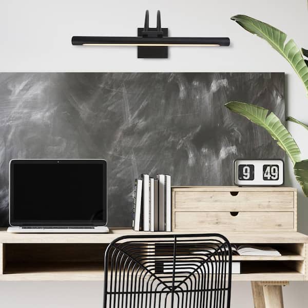 17 in. LED Picture Light, 1000 Lumens, 3000K Warm White, Oil Rubbed Bronze Finish, Hardwired