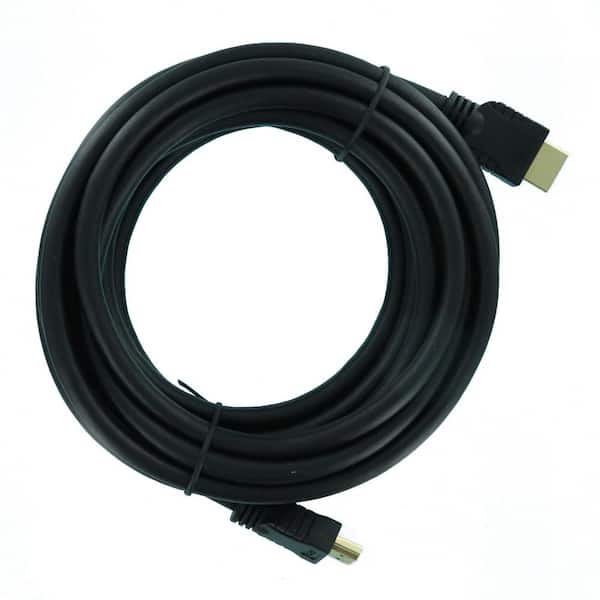 High Speed 15 ft. HDMI Cable with Ethernet, Black