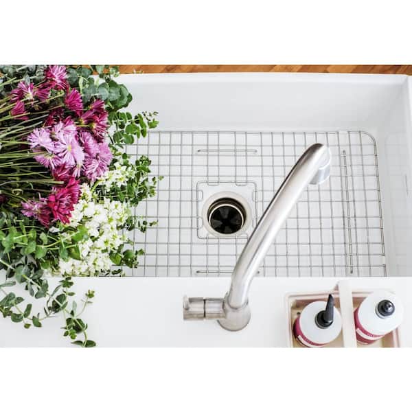 Bradstreet II 30 in. Undermount Farmhouse Single Bowl Crisp White Fireclay Kitchen Sink