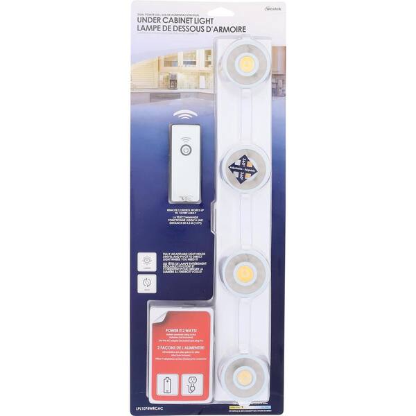 High Output LED Track Night Light with Remote