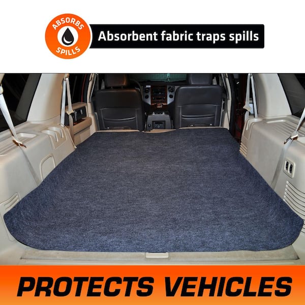 Charcoal Gray Heavy Duty 72 in. x 58 in. Cargo Liner