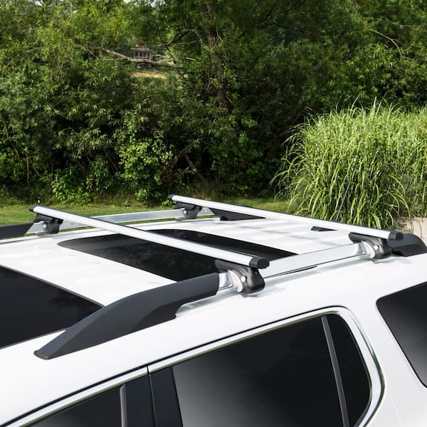 5-3/4 in. W x 52 in. L 150 lb. Capacity Locking Cross Bar Roof Rack