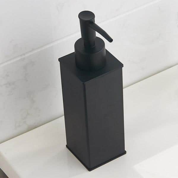 General Hotel Freestanding Soap Dispenser in Matte Black