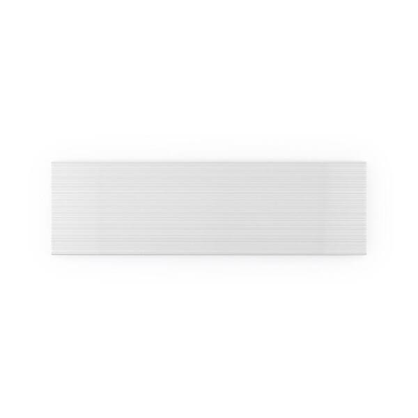 Moonlight Gray 6 in. x 20 in. Glossy Ceramic Wall Tile (10.76 sq. ft./Case)