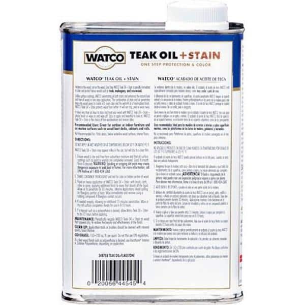 1 Quart Teak Oil in Flagstone (4 Pack)