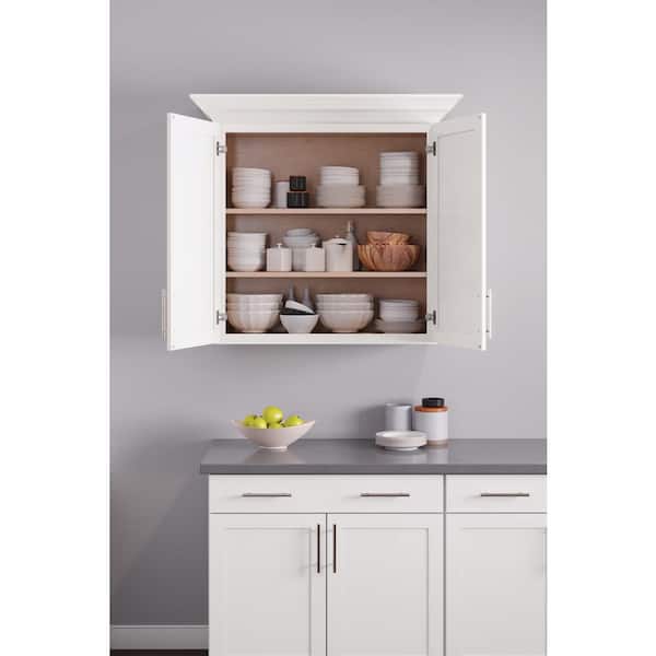 Westfield 3 in. W x 31 in. H x 0.75 in. D Cabinet Filler Strip in Feather White