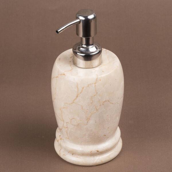 Double Rings Liquid Soap in Champagne Marble