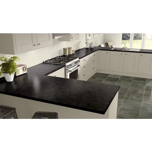 5 ft. x 10 ft. Laminate Sheet in RE-COVER Deepstar Slate with HD Mirage Finish