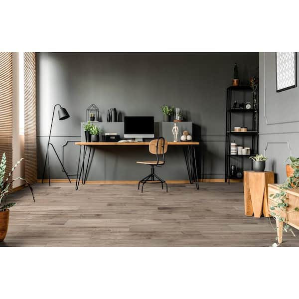 Laurelwood Cream 8 in. x 47 in. Color Body Porcelain Floor and Wall Tile (15.2 sq. ft./Case)